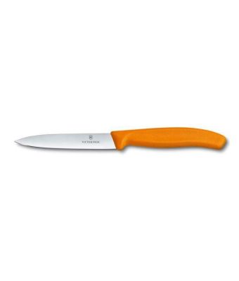 Victorinox Swiss Classic 10cm Paring Knife with Pointed Tip Orange (67706L119)