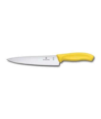 Victorinox Swiss Classic 19cm Carving Knife Yellow (6800619L8B)