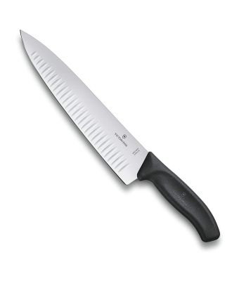 Victorinox Fibrox 25cm Chefs Knife Fluted Edge (6802325G)