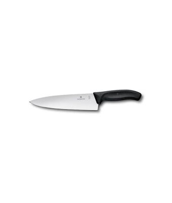 Victorinox Swiss Classic 20cm Chefs Knife Broad Blade Black (6806320G)