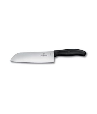 Victorinox Swiss Classic 17cm Santoku Knife Black (6850317B)