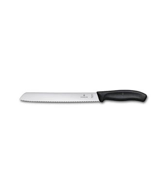 Victorinox Swiss Classic 21cm Bread Knife Serrated Edge Black (6863321B)