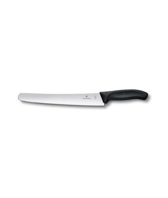 Victorinox Swiss Classic 26cm Pastry Knife Serrated Edge Black (6863326B)