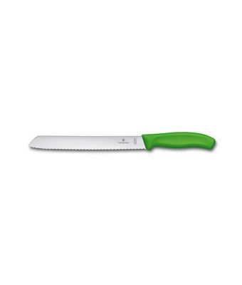 Victorinox Swiss Classic 21cm Bread Knife Serrated Edge Green (6863621L4B)