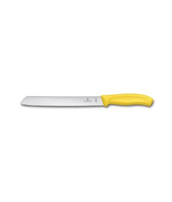 Victorinox Swiss Classic 21cm Bread Knife Serrated Edge Yellow (6863621L8B)