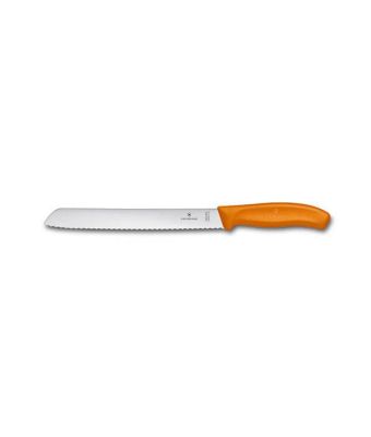 Victorinox Swiss Classic 21cm Bread Knife Serrated Edge Orange (6863621L9B)
