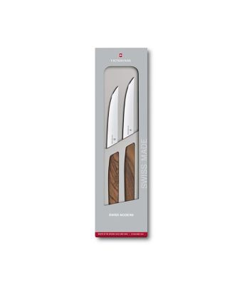 Victorinox 6 Piece 4 1/2 Round Tip Steak Knife Set - DLT Trading