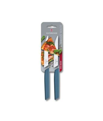 Victorinox Swiss Modern 12cm Steak Knife Set Cornflower (6900612W2B)