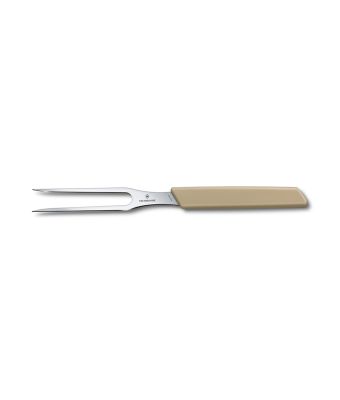 Victorinox Swiss Modern Colour 15cm Carving Fork - Almond (69036158B)