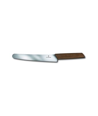 Victorinox Swiss Modern Walnut 22cm Bread & Pastry Knife (6907022WG)