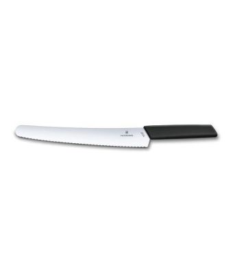 Victorinox Swiss Modern 26cm Bread & Pastry Knife Black (6907326WB)