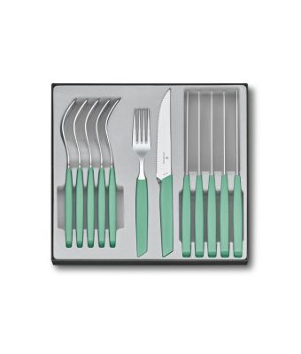 Victorinox Swiss Modern 12 Piece Cutlery Set Mint (6909612W4112)