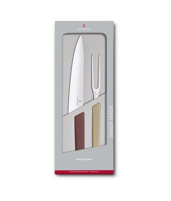 Victorinox Swiss Modern Colour 2 Piece Carving Set - Multicoloured (6909621G)