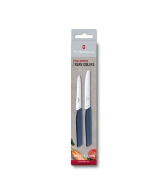 Victorinox Swiss Modern 2 Piece Paring Knife Set - Marine (690962L3)