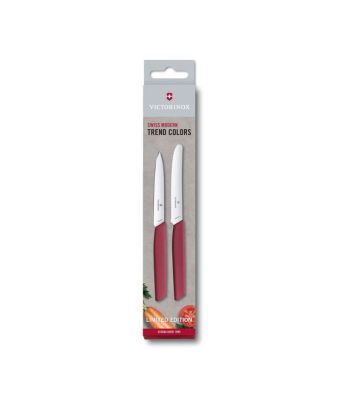 Victorinox Swiss Modern 2 Piece Paring Knife Set - Berry (690962L4)