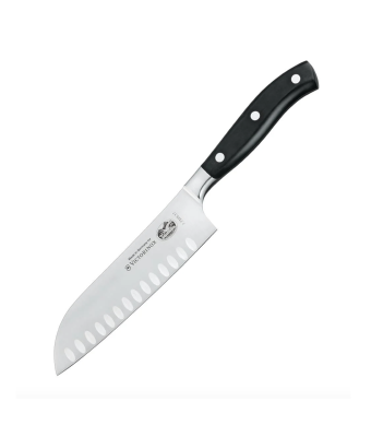 Victorinox Fully Forged 17cm Santoku Knife with Fluted Blade (7732317G)