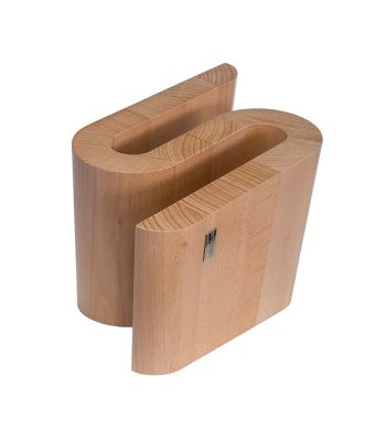 Artelegno Grand Prix S Magnetic Beechwood Knife Block