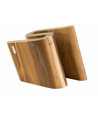 Artelegno Grand Prix S Magnetic Walnut Knife Block