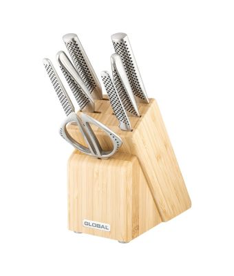 Global Takashi 8 piece Knife Block Set (G-79668B)