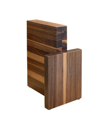 Artelegno Magnetic Walnut Knife Block