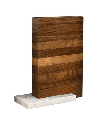Artelegno Carrara Magnetic Walnut Knife Block (94/WLM)