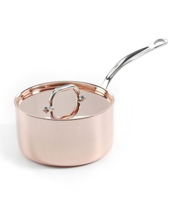 Samuel Groves 18cm Copper Induction Saucepan with Lid