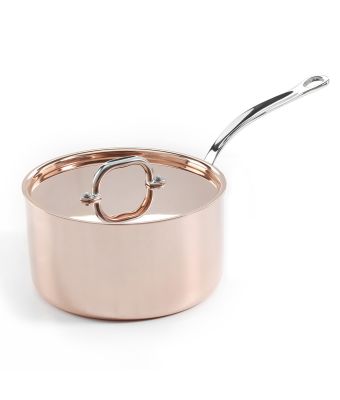 Samuel Groves 20cm Copper Induction Saucepan with Lid