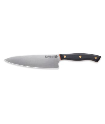 Savernake DNA CL18 18cm Chef's Knife - Anthracite with Orange with Traditional Handle