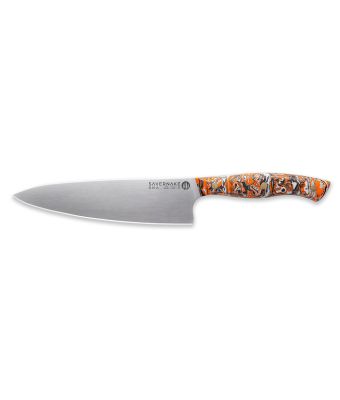 Savernake DNA CL18 18cm Chef's Knife - Anthracite, Arctic & Orange with Marble Handle
