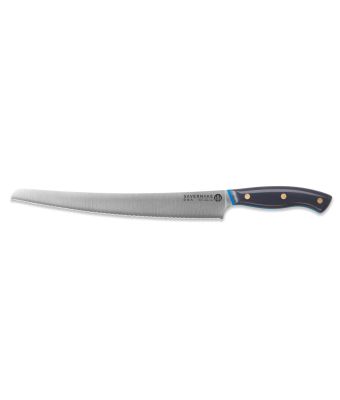 Savernake DNA DB26 Bread Knife - Anthracite & Blue with Traditional Handle