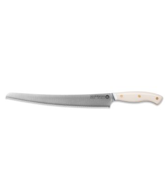 Savernake DNA DB26 Bread Knife - Ivory & Anthracite with Traditional Handle