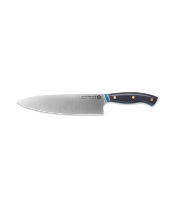 Savernake DNA DC21 21cm Chef's Knife - Anthracite & Blue with Traditional Handle