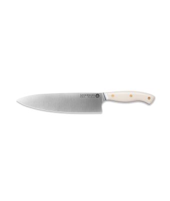 Savernake DNA DC21 21cm Chef's Knife - Anthracite & Orange with Traditional Handle