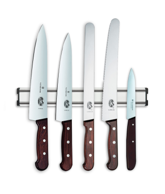 Victorinox Rosewood 5 Piece Magnetic Knife Rack Set (EXCLU10MAG)