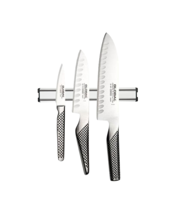 Global 3 Piece Set with Magnetic Knife Rack (EXCLU1MAG)