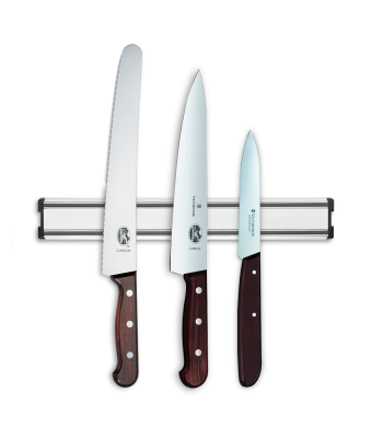 Victorinox Rosewood 3 Piece Magnetic Knife Rack Set (EXCLU9MAG)