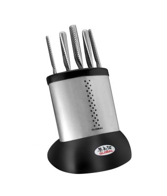 Global 6 Piece Knife Block Set (G-636/6B)