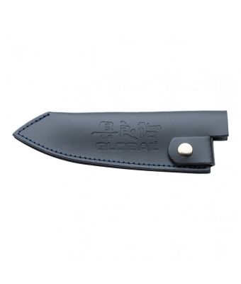 Global Leather Knife Sheath Blue Medium