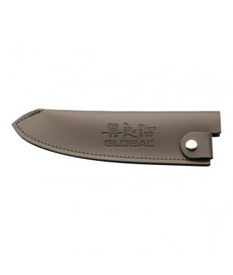 Global Leather Knife Sheath Grey Medium