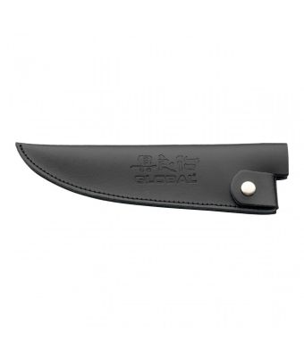 Global Leather Knife Sheath Black Extra Large