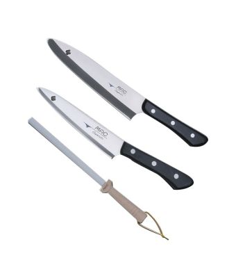 MAC Professional Series 2 Piece Set with Sharpening Steel Set (GSH-3)