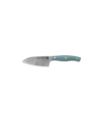 Savernake DNA GT11 11cm Micro Santoku Knife - Atlantic & Anthracite with Traditional Handle