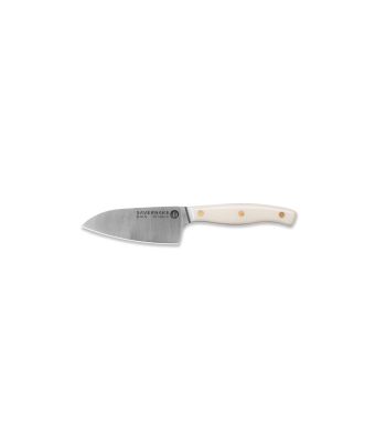 Savernake DNA GT11 11cm Micro Santoku Knife - Ivory & Anthracite with Traditional Handle