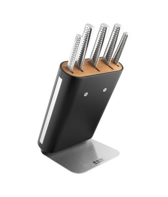 Global Ukon 6 Piece Knife Block Set (GU-656/6B)