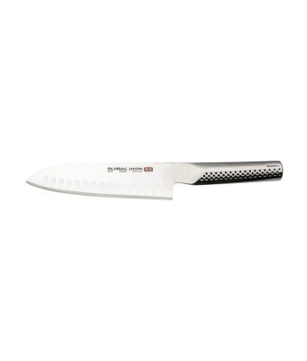Global Ukon 18cm Hollow Edge Santoku Knife (GU-04)