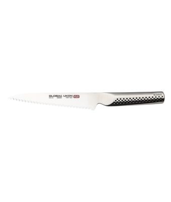 Global Ukon 13cm Scalloped Utility Knife (GUS-22)