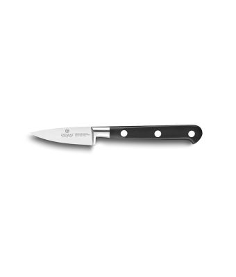 Lion Sabatier® Ideal 6cm Paring Knife (Black Handle with Stainless Steel Rivets)