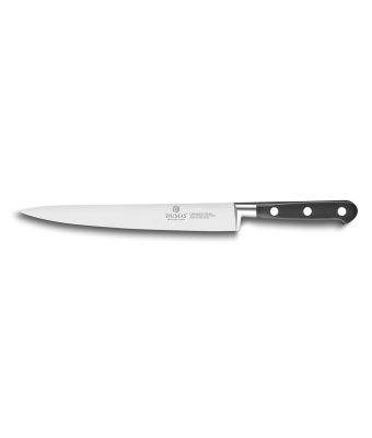 Lion Sabatier® Ideal 20cm Slicing Knife (Black Handle with Stainless Steel Rivets)