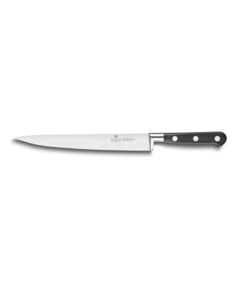 Lion Sabatier® Ideal 20cm Flexible Filleting Knife (Black Handle with Stainless Steel Rivets)