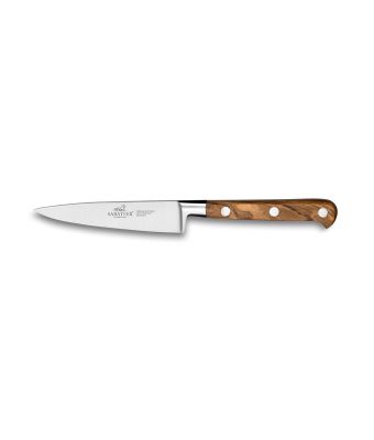 Lion Sabatier® Ideal Provencao 10cm Paring Knife (Olive Handle with Stainless Steel Rivets)